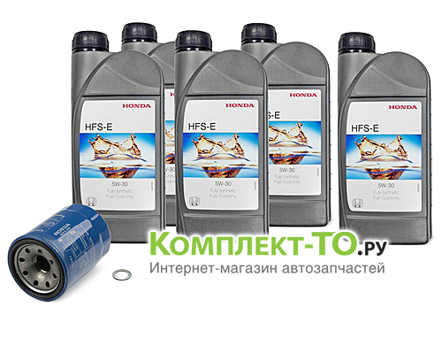 Комплект ТО-1 (15000 км) HONDA ACCORD 9 (c 2012) 2.4 бензин 179 л.с. АКПП